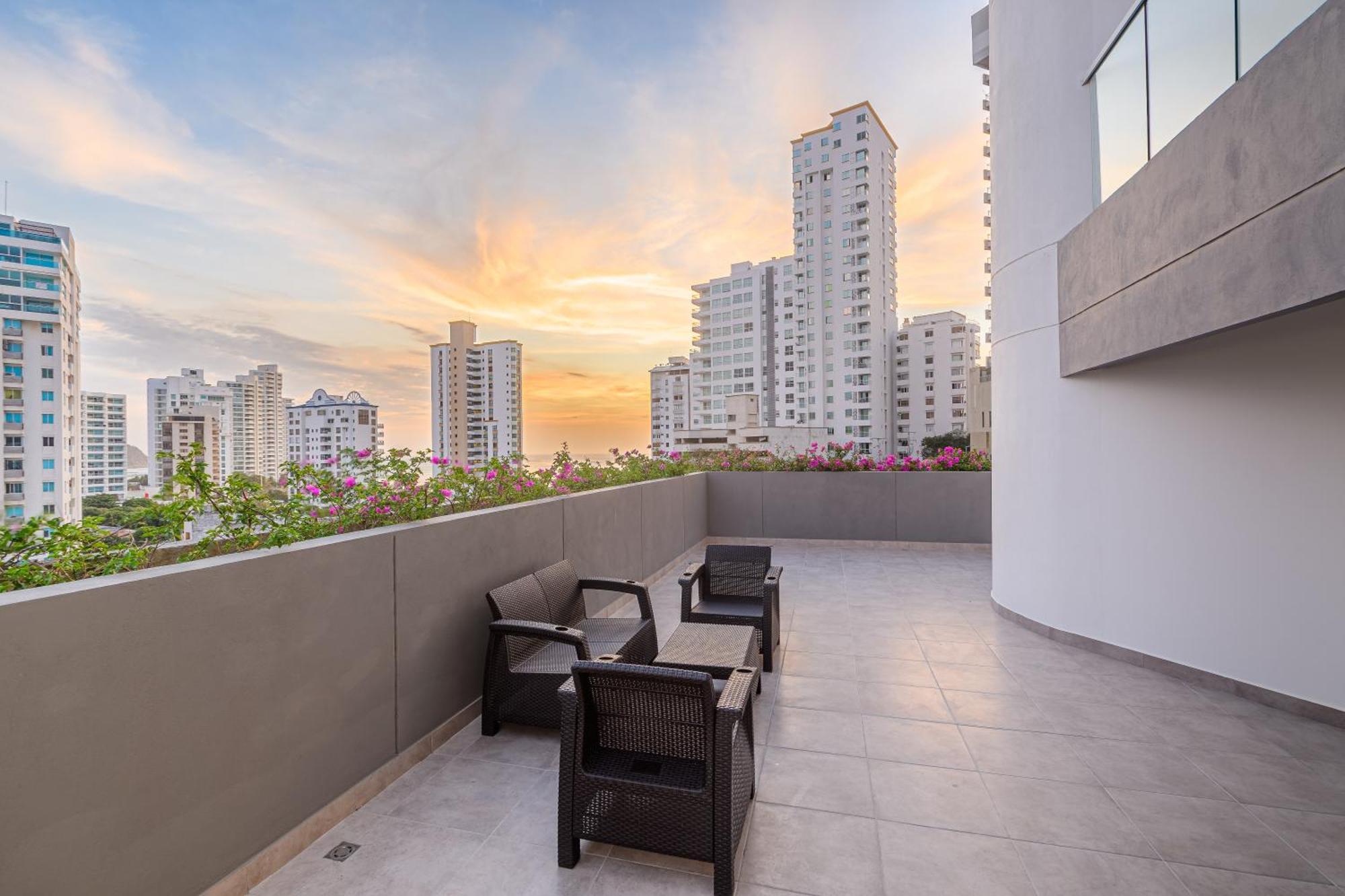 Ambar Roca Suites By Huespedia Puerto de Gaira エクステリア 写真